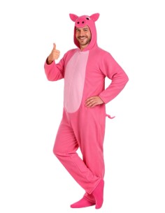 Costume di Maialino Taglia L - di alta qualità, ideale per il Carnevale, feste a tema ed eventi speciali. 2